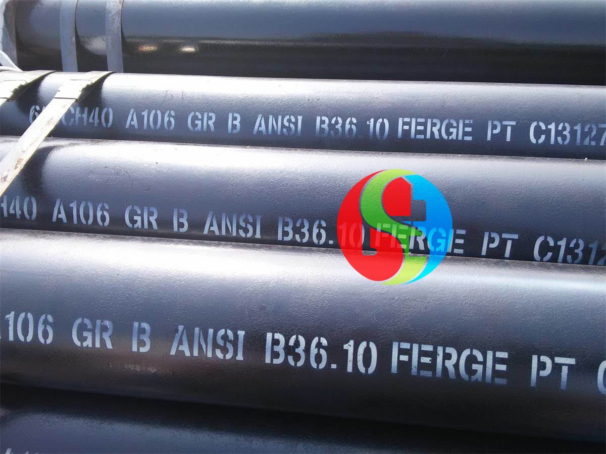 Pipa Seamless Carbon Steel ASTM A106 High Temperature Services