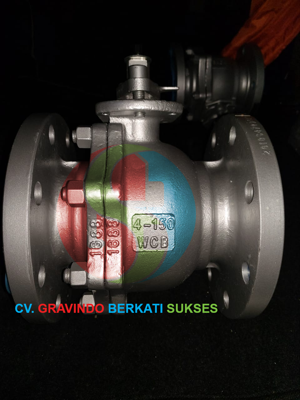 Ball Valve ANSI 150 A216 WCB Flange RF Carbon Steel