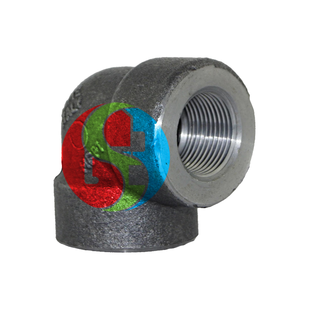 Elbow 45 90 deg Threaded Carbon Steel