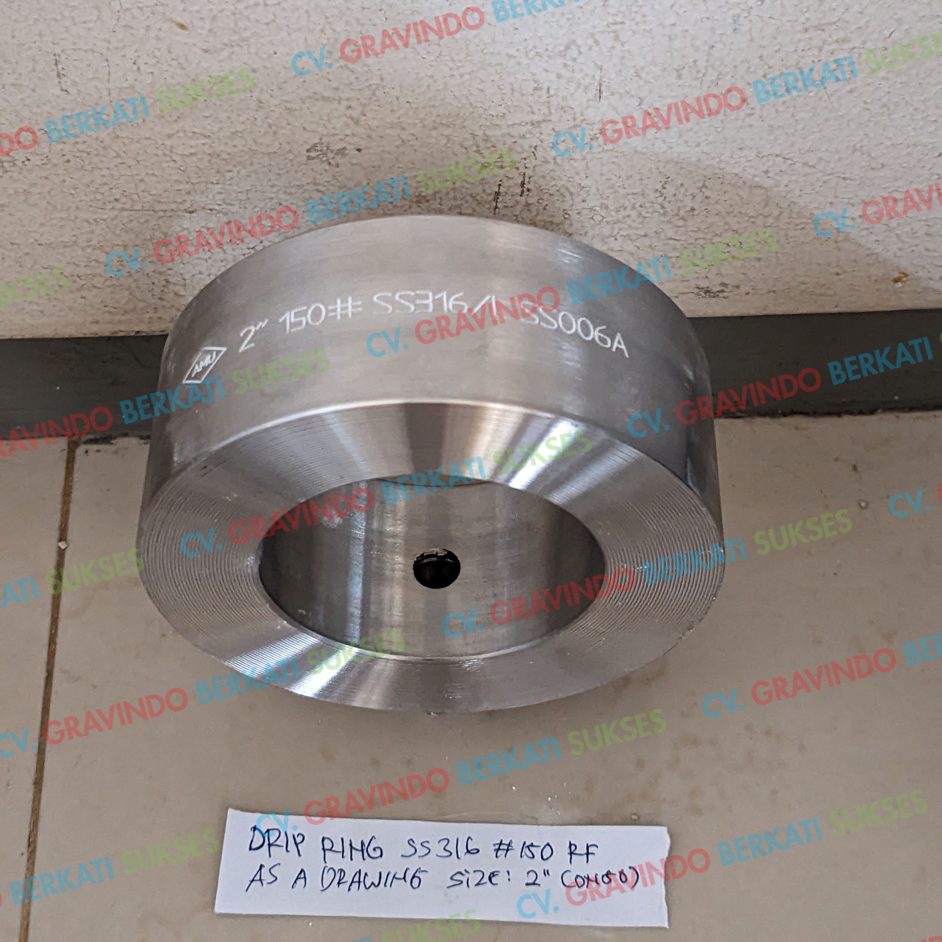 bleed ring and drip ring Stainless Steel ANSI/ASME