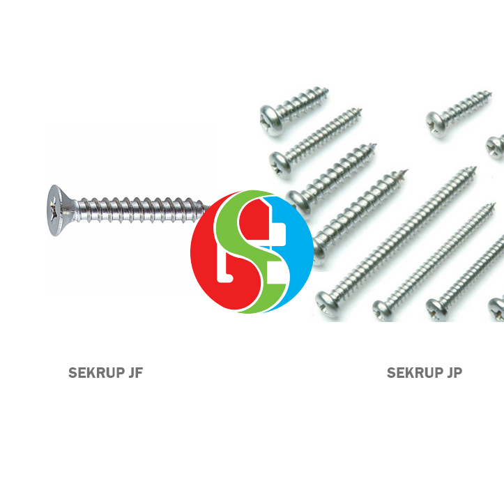 Baut JP dan Skrup JF Stainless Steel 304
