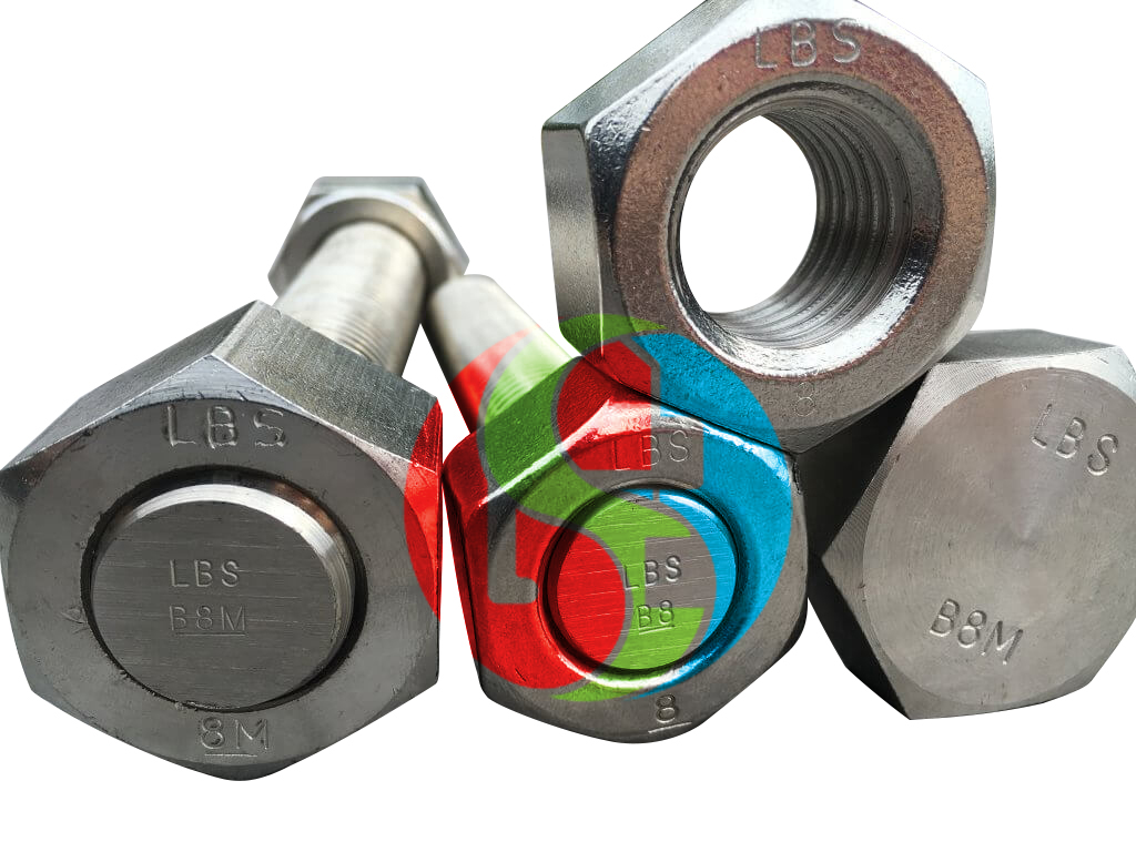 stud bolt and nut a193 grade b8 A194 grade 8 ss304