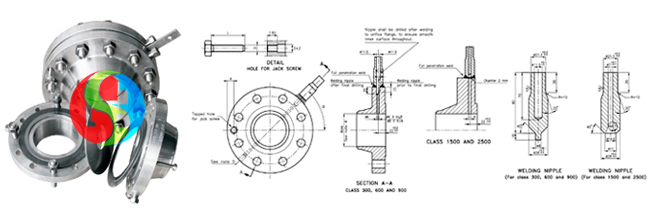 Orifice Flange Stainless Steel Ansi/Asme