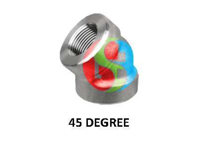 Threaded Elbow 45 90 Deg Stainless Steel