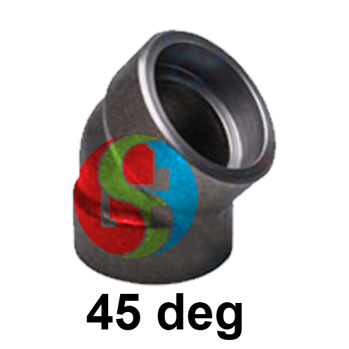 Elbow 45 90 deg Socket Weld Carbon Steel