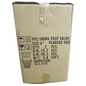 Foot Valve PVC Flange Jis 10k