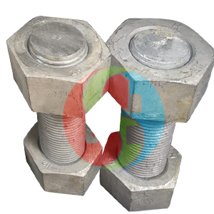 Stud Bolt And 2 Hex Nut A193 Grade B7 A194 2h Hot Dip Galvanis
