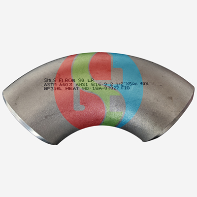 Elbow 90 Degree Lr Seamless Stainless Steel 316