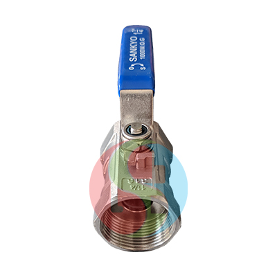 1 Piece Body Ball Valve Threaded Stainless Steel Class 1000 Wog