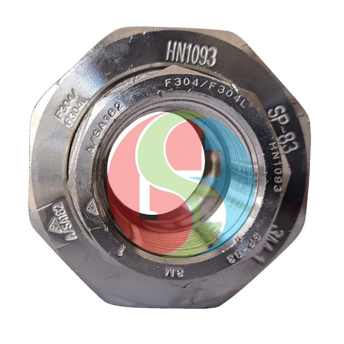 Union Threaded Screw Stainless Steel 304 Class 3000