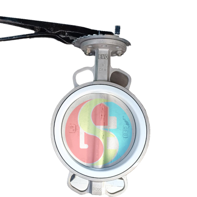 Butterfly Valve Tipe Lever merek EVO SS304