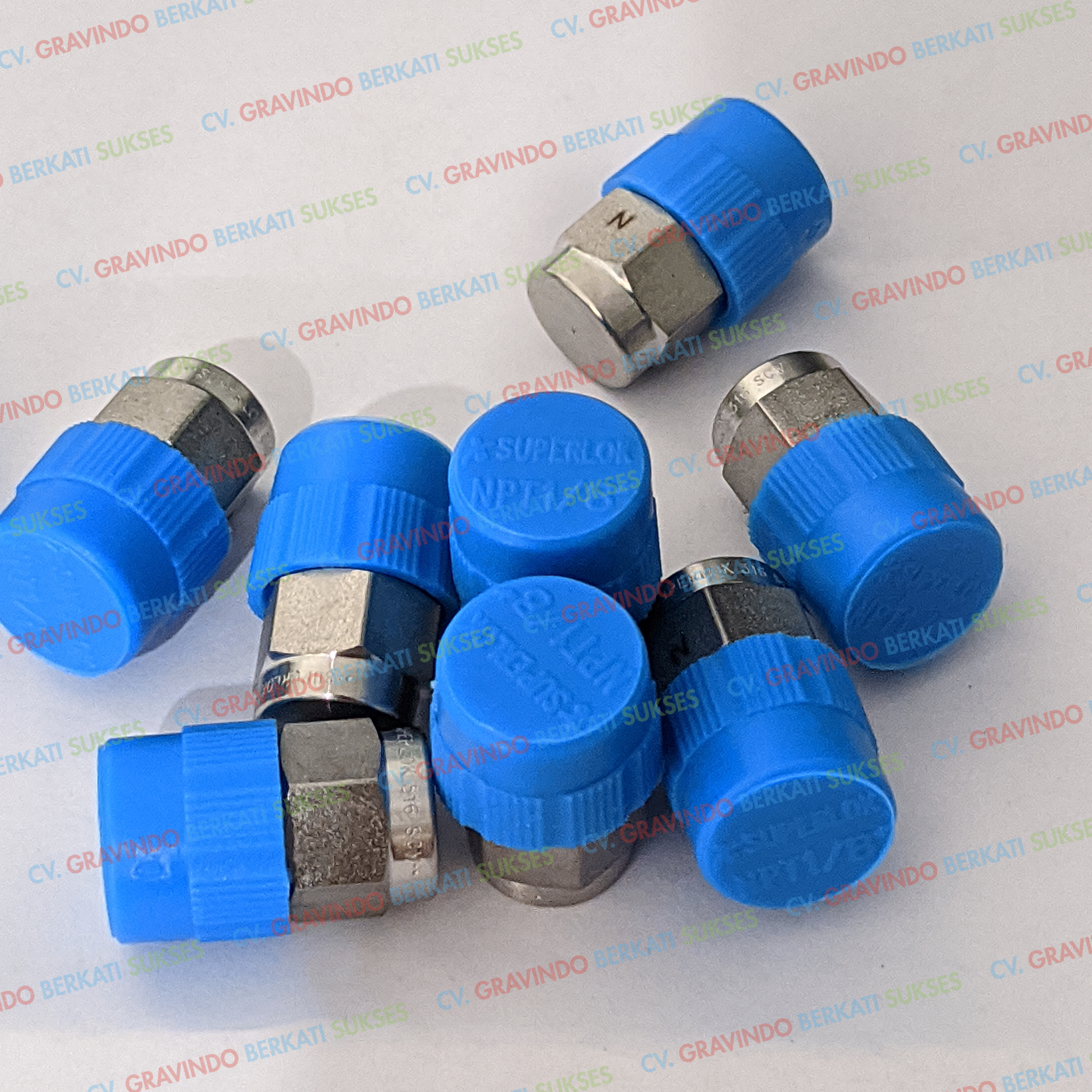 HEX PLUG SS316 SUPERLOK SIZE 1/8 INCH