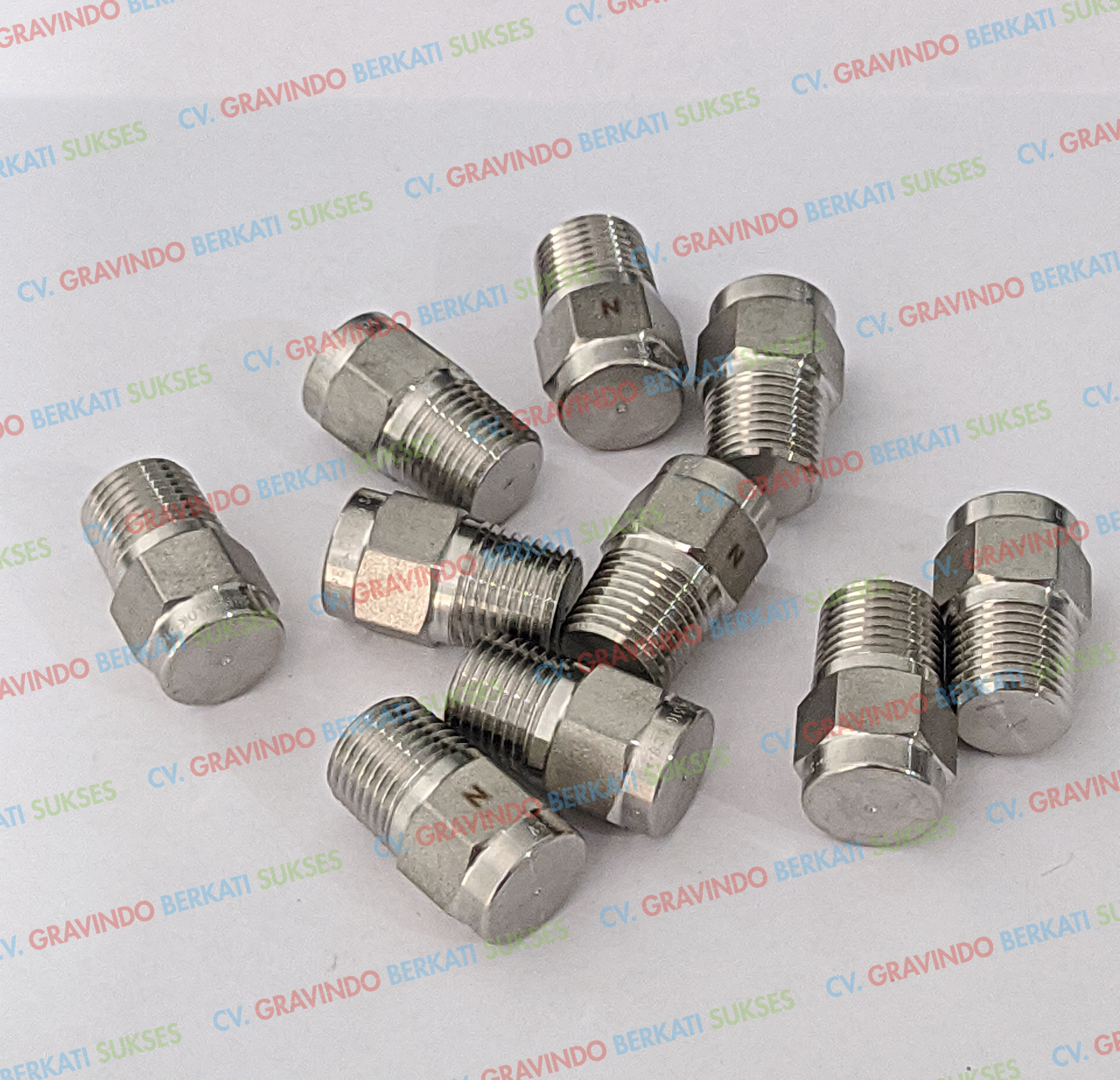 HEX PLUG SS316 SUPERLOK SIZE 1/8 INCH